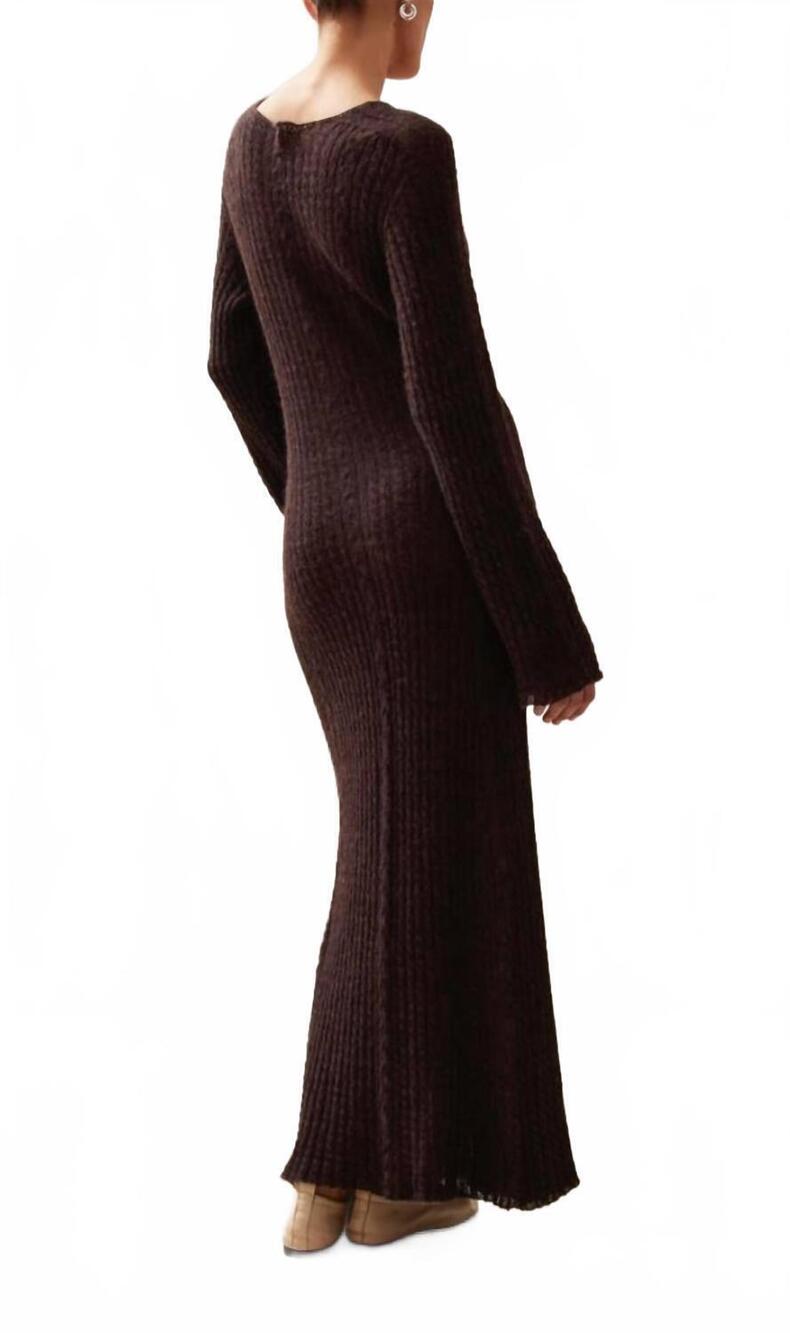 NEW ALOHAS triza maxi dress in grey - Picture 3 of 6